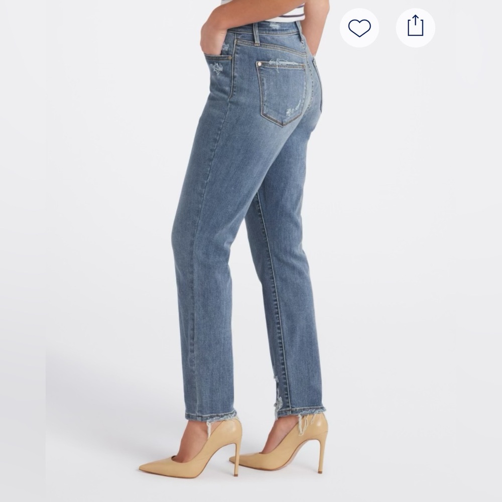 Judy Blue High Rise Button-Fly Jeans - Picture 3 of 4